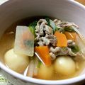 ケンキチ's cooksnap of when they made 【学校給食】お月見汁.