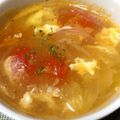 ayunomama's cooksnap of when they made 簡単(｡･･｡)アッサリ★トマトスープ♪.