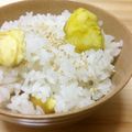 Y✿えくぼ飯's cooksnap of when they made ごろっとホクホク栗ごはん.