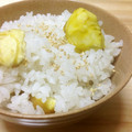 Y✿えくぼ飯's cooksnap of when they made ごろっとホクホク栗ごはん.