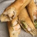 Hope10's cooksnap of when they made ブロッコリーと海老 チーズの春巻き.