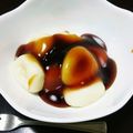kuma_kuma's cooksnap of when they made 豆腐と白玉粉でみたらし団子♪.