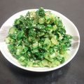 fuminko☆'s cooksnap of when they made 簡単☆ 大根葉のごま油炒め.