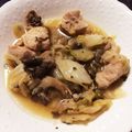 ほもい's cooksnap of when they made 塩麹鶏もも肉と白菜の煮びたし.