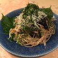 ＊raiz＊'s cooksnap of when they made 【茄子と牛のからめ蕎麦】薬味好きさんへ♪.