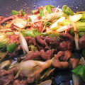 ゆままやたん's cooksnap of when they made ☆牛肉と白ネギのオイスターソース炒め☆.