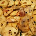 ♪じゅんちこ♪'s cooksnap of when they made れんこんとベーコン炒め お弁当にも.