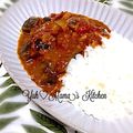 YUH♡ママ's cooksnap of when they made さば味噌缶☆背脂☆完熟トマトカレー.