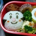 Yuzuksc's cooksnap of when they made 簡単キャラ弁♡アンパンマンとこむすびまん.