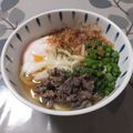 よちりん's cooksnap of when they made 美味しい！うどんのつゆ＆肉うどん.
