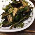 卵せんべい's cooksnap of when they made 簡単美味♪茄子と空芯菜の炒めもの〜！.