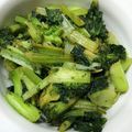 あーいーりー's cooksnap of when they made お店直伝☆小松菜とブロッコリーの中華炒め.