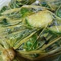 ☆★のっぴ★☆'s cooksnap of when they made 超簡単♪キュウリのわさび醤油漬け.