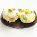 ｅｋ４'s cooksnap of when they made レンジで炒り卵☆枝豆と紅生姜を入れて♪.