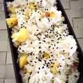 6kunika9's cooksnap of when they made 今年初の『栗ごはん』.