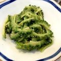 みっちゃん's cooksnap of when they made ゴーヤのごまあえ.