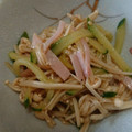 daisiki's cooksnap of when they made ハムとえのきとキュウリで中華風サラダ.
