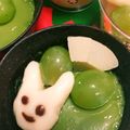 すずみさくら's cooksnap of when they made 白玉パンダのあんみつ.