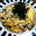 sayon◎'s cooksnap of when they made キノコたっぷり！和風オムライス.