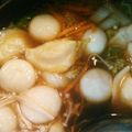 hoisyam's cooksnap of when they made 白菜と肉だんごのスープ煮。くずきり入り.