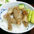 あゆむん♪'s cooksnap of when they made 豚肩ロース * ステーキ丼～♪.
