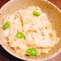 kagety's cooksnap of when they made 余った枝豆で混ぜご飯、ちりめんじゃこ＋.