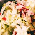 二角形's cooksnap of when they made キャベツの梅しらす和え.