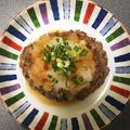 クックOM4OLH☆'s cooksnap of when they made さっぱり！きのこ入り和風ハンバーグ.