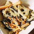 Pakako☆'s cooksnap of when they made レンコンとひじきの簡単♪胡麻ドレサラダ.