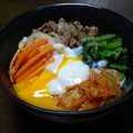 チビ太のおでん's cooksnap of when they made たっぷりナムルと塩麹牛肉の絶品ビビンバ丼.