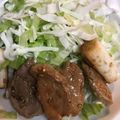 さやポニョ's cooksnap of when they made ヒレ肉とネギの甘辛焼.