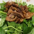 だぶるともとも's cooksnap of when they made 牛肉とパクチーのサラダ.