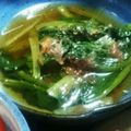 ぐでん's cooksnap of when they made 水菜のおひたし.