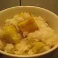 blooklyn's cooksnap of when they made 嬉しいホクホク♪さつま芋の塩おこわ.