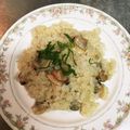 チャァム1231's cooksnap of when they made 炊飯器で★アサリのむき身バターライス.