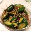 モントシャイン's cooksnap of when they made きゅうり和え ゴマ油かつお.