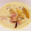 すーざん2015's cooksnap of when they made かぼちゃとチキンのミルクスープ.