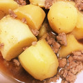 ☆あきの☆'s cooksnap of when they made 放置で一品！挽き肉とジャガイモの煮物.