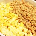 ハリネズミYK's cooksnap of when they made 二色丼.