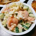 cana226's cooksnap of when they made 簡単ハワイアン☆ロミロミ サーモン☆.