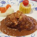 yuu-peace's cooksnap of when they made ★本格的にハンバーグソース★でも簡単・・・.