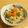 もんしゅしゅ's cooksnap of when they made 大根とちくわとオクラの炒め物.