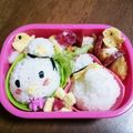 su.mo.o's cooksnap of when they made キャラ弁 ツムツム ドナルドと後ろ姿♡.