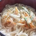 きらり流れ星's cooksnap of when they made 野菜室すっきり!!かき揚げうどん.