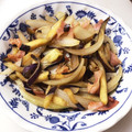 asamimimi's cooksnap of when they made ベーコンとナスと玉ねぎのコンソメ炒め.