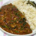 はやみちゃん's cooksnap of when they made ほうれん草と豚肉のトマトカレー.