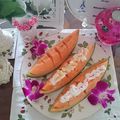 Dream♪'s cooksnap of when they made 簡単！メロンに生クリーム乗せちゃった。.