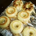 ★★mococo★★'s cooksnap of when they made 離乳食♪1歳からチーズ焼きドーナツ☆.