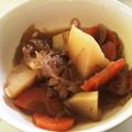 まめもと's cooksnap of when they made めんつゆで簡単肉じゃが.