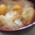 syom's cooksnap of when they made 母直伝☆我が家の炙り栗ごはん♪.